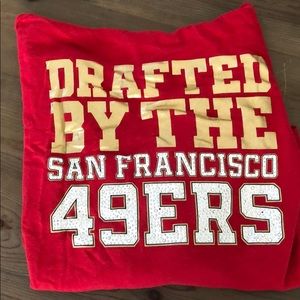 VS Pink NFL Sweatshirt 49ers